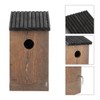 Hanging Wooden Bird House DIY Breeding Parrots Bird Nesting Box