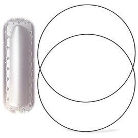 006713F O Ring Gasket Compatible with Raypak Pool Heater, Replacement 185-405 206-406 207-407 Model Pool Spa Heater O Ring Gasket, Pool Heater Parts (2 Pcs)