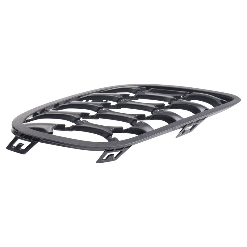 TRQ Front Right Fog Light Hole Cover Black Passenger Side