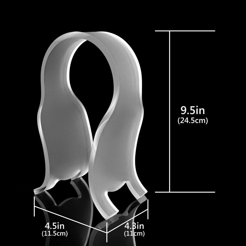 Geekria Acrylic Omega Headphones 8MM