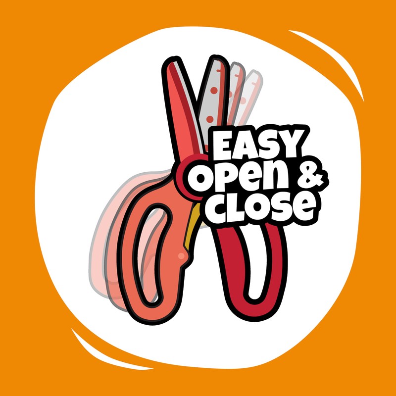 Fiskars Training Scissors for Preschoolers Ages 3+, Small Kids Safety