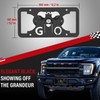 No Drill Front License Frame Compatible with Ford Raptor (3rd