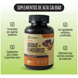 Aguaje + Fenogreco - 60 Cápsulas