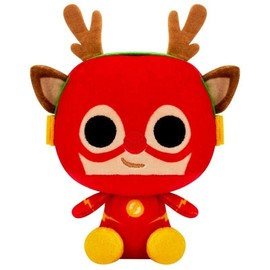 Funko POP Plush: DC Holiday- 4" Flash