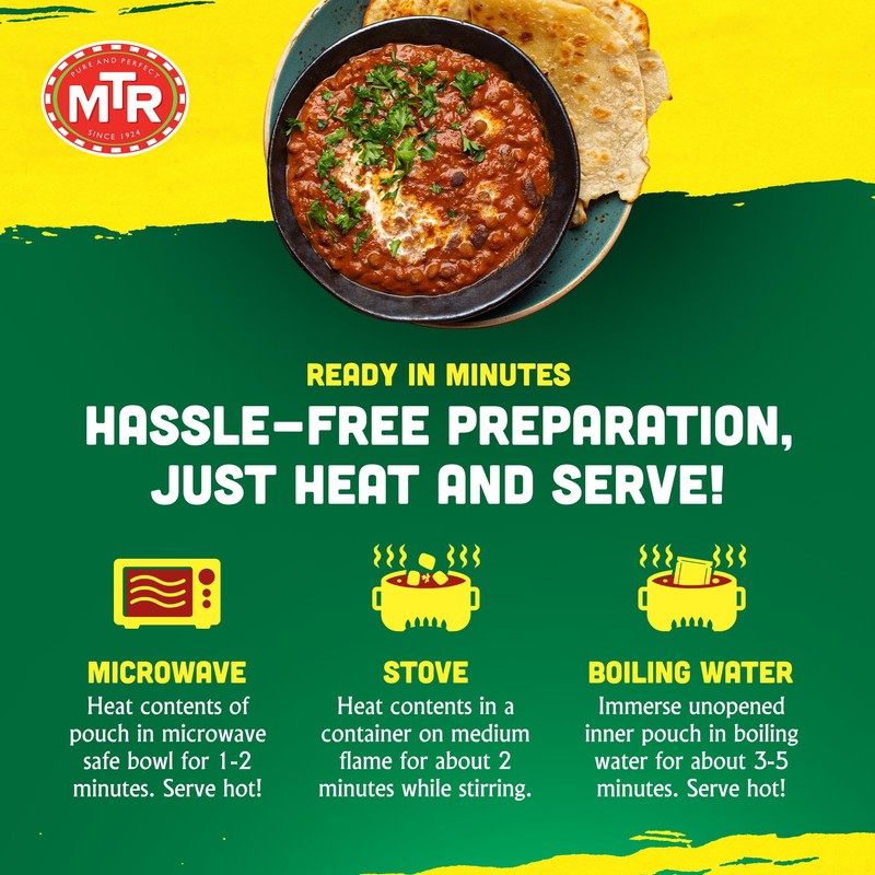 MTR Ready To Eat Dal Makhani Pack Of 10 (300