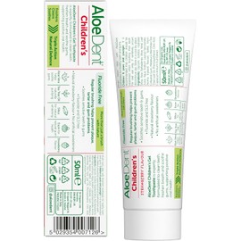  Brush twice daily with Aloe Dent Children's Toothpaste to support strong, healthy teeth and gums.