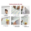 D.S Papel Pintado Impermeable Autoadhesivo 0.6×10m
