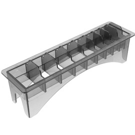 LALAFINA Barber Accessories Kit Clipper Guard Holder Plastic Clipper Comb Holder for Barbershop Hair Styling Tool