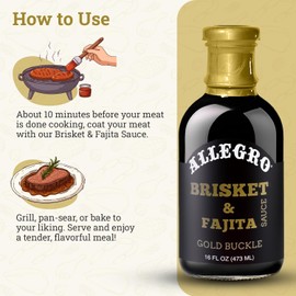 Allegro KER0059094-X6 Gold Buckle Brisket Sauce, 16 Ounce (Pack of 6)