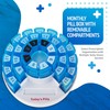 Monthly Pill Box by MEDca - Smart Prescription Organization with