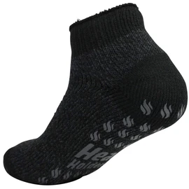 Heat Holders | SockShop | Men's Winter Warm Thermal Original Thick Ankle Slipper Socks | Non-Slip Gripper Sole | Cozy Comfort for Cold Feet | UK 6-11 / US 7-12 | Black-Charcoal Twist