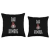 Bah Humbug - Christmas Xmas Winter Holidays Throw Pillow