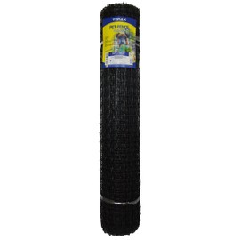 Tenax 2A140081 PET Fence PRO, 5' x 100', Black