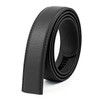 Glamexx24 Men's Automatic Buckle Leather Belt: Wide 35 mm, Length