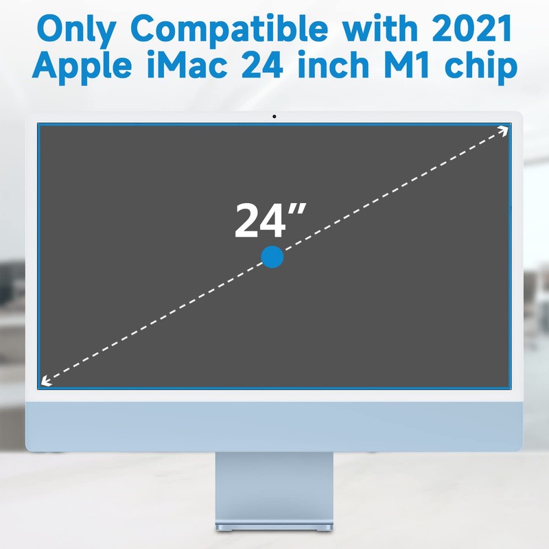 F FORITO 2-Pack Compatible with iMac 24 inch Anti Glare