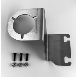 Turtleworks Engineering Mounting Bracket Compatible with NOCO GCP1 Plug for Engine Block Heater/Battery Charger AC Plug – Fits 2011-2014 Chevy Silverado 2500/3500 HD – Made in USA (Stainless Steel)