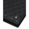 Hazzys (대구신세계)KINGTON 블랙 로고패턴 소가죽 중지갑 HJWA4F836BK (Kyungdong Shinsegae) KINGTON