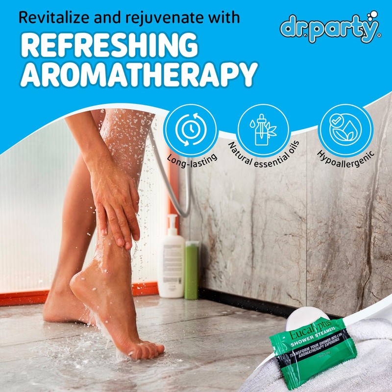 Shower Steamer - 5 Different scents - 14 Tablets per