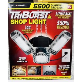 BELL+HOWELL Bell + Howell (Shop Light) TriBurst Pro 5500 Lumens Multi-Directional LED