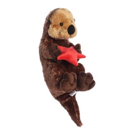 Aurora® Adorable Flopsie™ Cali Otter™ Stuffed Animal - Playful Ease - Timeless Companions - Brown 12 Inches