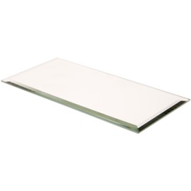 Plymor Rectangle 3mm Beveled Glass Mirror, 3 inch x 6 inch (Pack of 6)