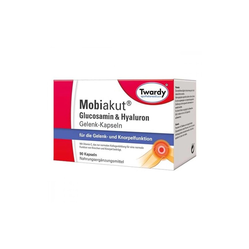 Mobiakut Glucosamin & Hyaluron Gelenk-Kapseln 90 stk