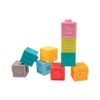 LUDI Stackable Cubes Sensory Awakening Toy | Set of 9