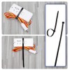 200 Pack Bulk KOOWIN Small 4 inch Nylon Plastic Cable