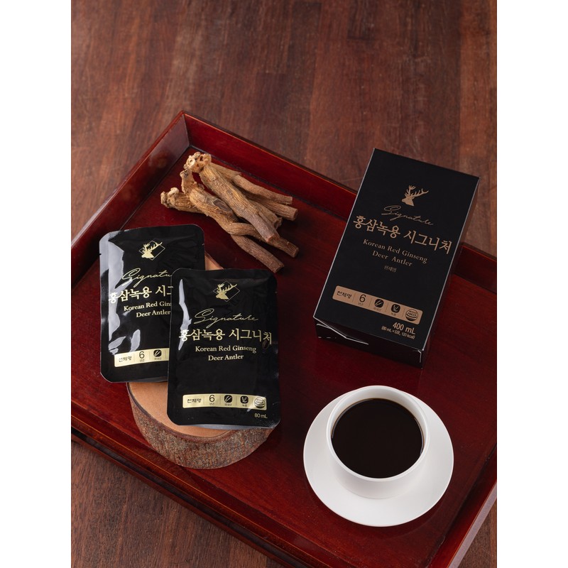 Cheonjemyeong 6-year-old red ginseng deer antler signature 30 packets /