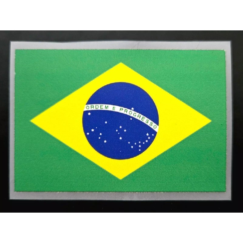 Unbranded 2"x 3" Brazil Flag Patch- Easy iron on (heat