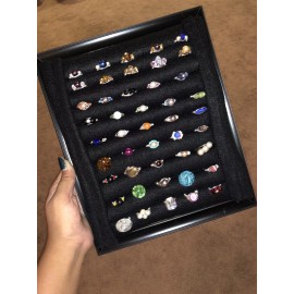 handmade 20 pcs. wire wrapped handmade rings wholesale lot