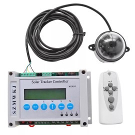 SZMWKJ LCD Dual Axis Solar Tracker Controller DIY Automatic Solar Panel Tracking System - Whole Unit
