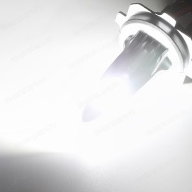 SHENKENUO 4pcs H1 H7 LED Headlight Hi/Lo Beam Bulbs White 6000K For Hyundai Sonata Elantra