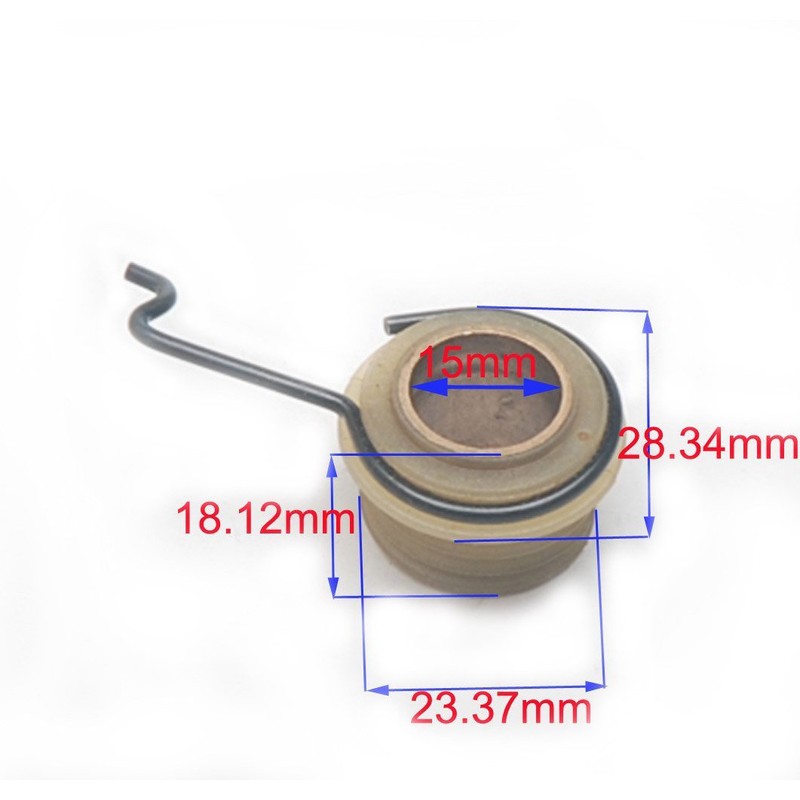HIFROM New Replacement Oil Pump Worm Gear Replacement for Stihl