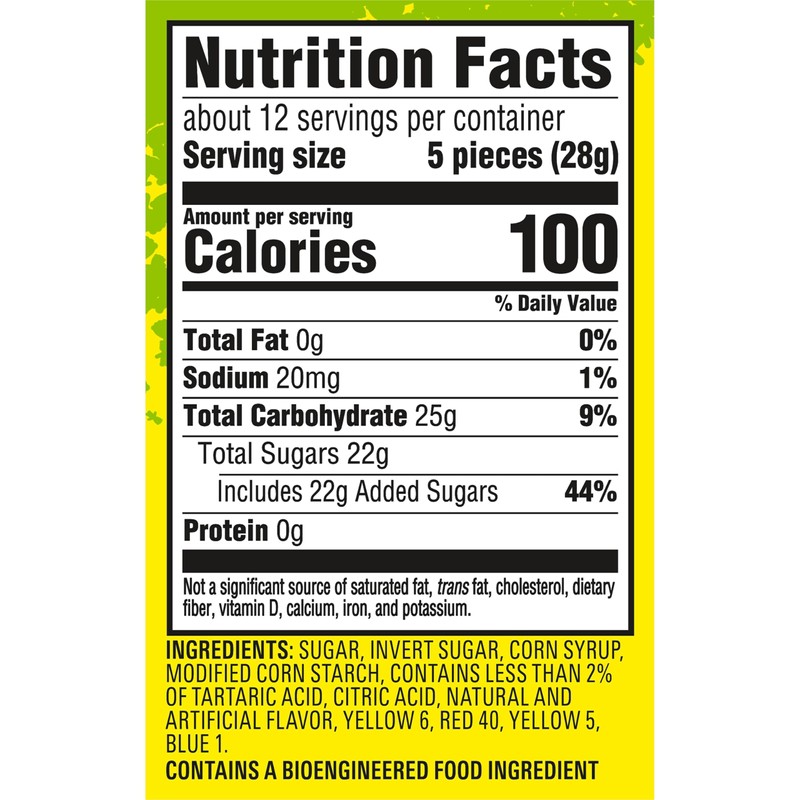 SOUR PATCH KIDS Big Kids Soft & Chewy Candy, Share