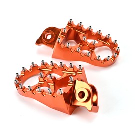 XIEYIGMO Orange Foot Pegs Enlarge Footpegs Compatible with KTM 390 Adventure 2020 2021 2022 2023,390 Adventure Accessories