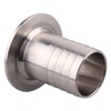 DERNORD 2" Tri Clamp to 1.5" Hose Barbed Adapter SUS304