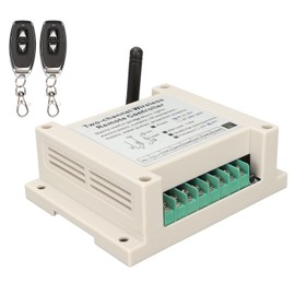 Wireless Remote Control Switch Relay 2CH Controller Receiver Transmitter 433Mhz 30A DC12V‑36V