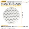 (6 Pack) 3897A Replacement Mop Pads ，Compatible with Bissell SpinWave