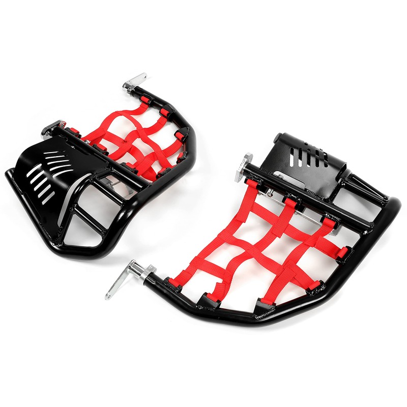 KUAFU Nerf Bars Foot Peg Heel Guard Aluminum Compatible with