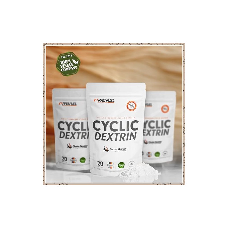 Cluster Dextrin 1 kg - Highly Branched Cyclic Dextrin (Highly