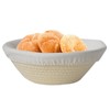 Bread Proofing Basket,Round Oval Bread Proofing Baskets Cotton Rope |