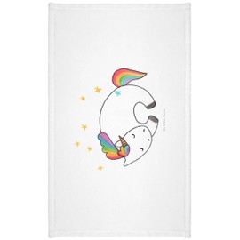 Mr. & Mrs. Panda 50 x 100 Hand Towel Unicorn Night - Gift, Unicorn, Dream, Unicorn Decoration, Large, Unicorn, Hand Towels, Baby, Bathroom