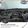 PIUGILH Dashboard Speed Meter Display Panel Sticker Cover Compatible with