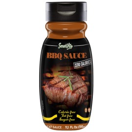 Sugar Free BBQ Sauce - Sugar Free barbecue sauce - Zero Calories and Fat Free, 11.1 FL OZ - No Sugar BBQ Sauce - Gluten Free, Low Sodium, Low Carb - ServiVita