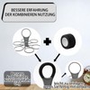 1 Drink Carrier with Handle, 1 Foldable Bottle Opener and