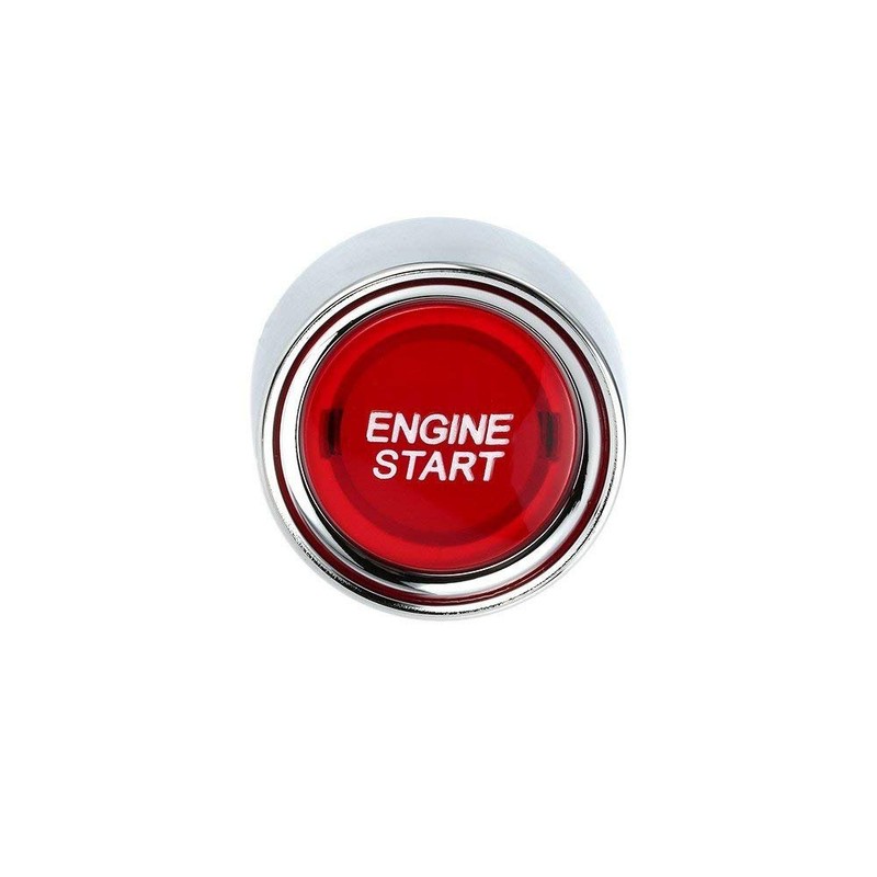 DC 12V 50A Red Light Engine Start Push Start Ignition