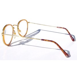 by De'Vons Optics Inc. Est. Since 1983 NWT Vintage 90's Round Metal Double Rim Reading Glasses +1.75 (S.Tortoise)