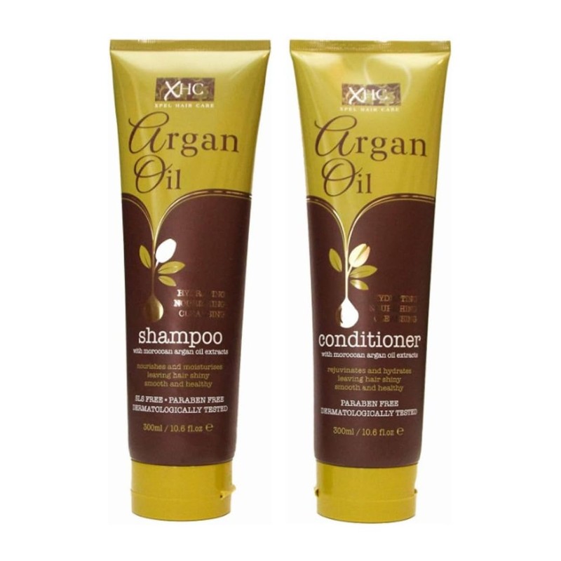 SAESR Hair Care 2-Pack Argan Oil Shampoo and Conditioner. Shampoo