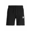 JACK & JONES Men's Sweat Shorts, Soft, black, xxl